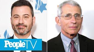 Jimmy Kimmel Praises Dr. Anthony Faucis Pandemic Service Doesnt Sugarcoat His Words  PeopleTV