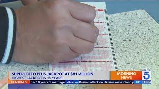 California’s Super Lotto Plus draw game reaches highest amount in 15 years