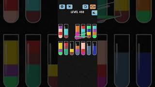 Water Color Sort Level 933 Walkthrough Solution iOSAndroid