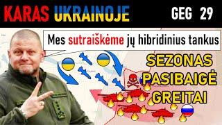 Geg 29 VISIŠKAI PRASTI. Rusijos Tankai Vėžliai SUDAUŽYTI Į GABALĖLIUS  Karas Ukrainoje Apžvalga