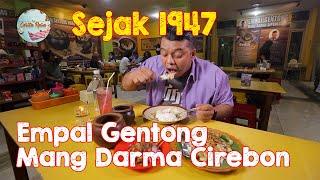 Mudik ke Cirebon Jangan Lupa Makan Empal Gentong Mang Darma Sejak Tahun 1947 Legendaris nih