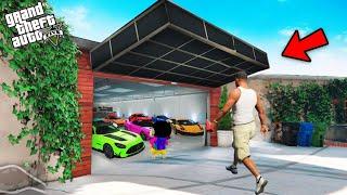 GTA 5  Franklin Found The Most Secret Room Inside His Garage GTA 5 