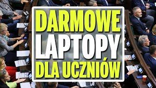 PiS z opozycją rozdają laptopy uczniom i nauczycielom Skrót debaty w Sejmie