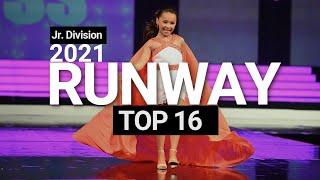 USA National Miss 2021  Top 16 Runway  Preteen Princess Jr. Princess