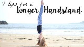 7 TipsTricks to hold a Handstand Longer