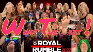 What The Feet - WWE Womens Royal Rumble 2022