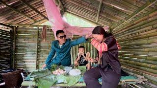 Good-natured man helped mother and son build a house. When he got home his mother locked him