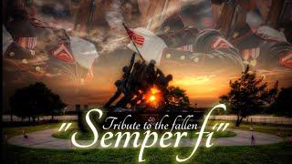 Tribute to the Marines.The few. The proud. & the fallen. Song by Artist Trace Adkins Semper Fi