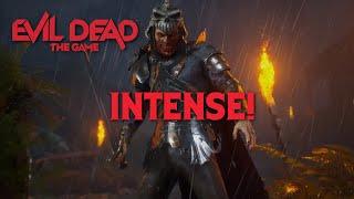 MOST INTENSE DEMON MATCH IVE HAD EVIL DEAD THE GAME