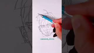 Draw Kawaki step by step #boruto #short