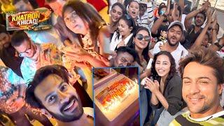 Khatron Ke Khiladi 14 LAST DAY SHOOT Cake Cutting Karne Contestants Ne Kia Romania Mein Celebrate