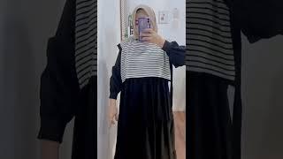 shopee haul gamis polos wafel best seller 50ribuan #gamis #shopeehaulgamis