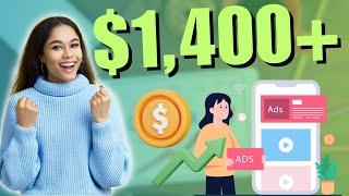 Make $1400+ Watching Google Ads  Make Money Online 2024