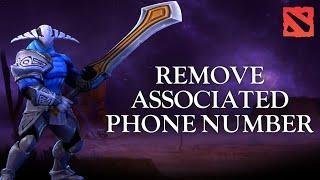 How to Remove Associated Phone Number in Dota 2 2024?