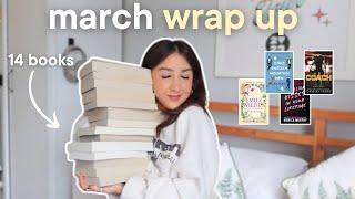 every single book i read in march🫶 march wrap up
