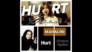 HURT  Christina Aguilera -  MAHALINI Live Session performance See You On Wednesday REACTION