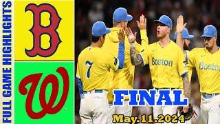 Washington Nationals vs. Boston Red Sox FULL GAME HIGHLIGHTS 051124  MLB   Season 2024