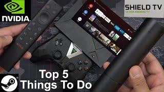 2019 NVIDIA SHIELD TV  TV Pro Top 5 Things To Do When You Get It Tips And Tricks Android TV