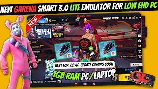 Garena Smart 3.0 Free Fire OB40 Best Emulator For Low End PC 1GB Ram - Without Graphics Card New