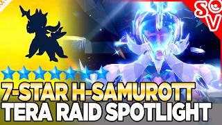 Hisuian Samurott *OVER* 7-Star Raid in Pokemon Scarlet and Violet