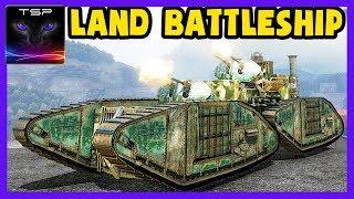 Crossout #237 ► Massive GOLIATH ¦ Land BattleShip 2x Cyclones Build & Gameplay