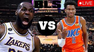 Lakers vs Thunder LIVE STREAM REACTION with scoreboard