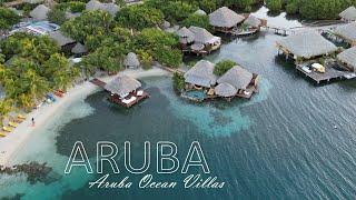 Aruba Travel Vlog Part 2  Aruba Ocean Villas  Caribbean Overwater Bungalow