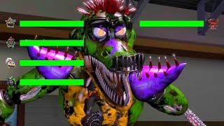 SFM FNaF Help Wanted 2 vs Nightmare Security Breach WITH Healthbars