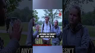 We As Muslims Don’t Believe In God Blindly Raihan VS Atheist Couple  Speakers Corner