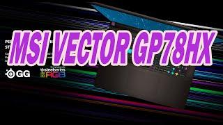 Обзор ноутбука MSI Vector GP78HX 13VG