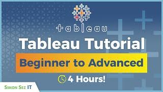 Tableau Desktop Tutorial 4 Hours of Beginner to Advanced Tableau Training