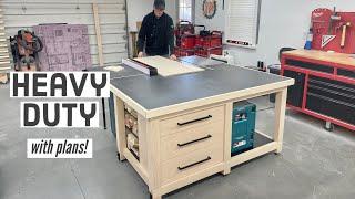 BEEFY WorkbenchOutfeed Assembly Table Build