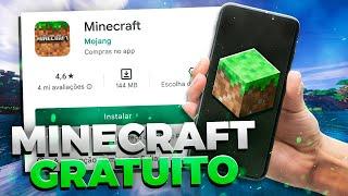 MINECRAFT DE GRAÇA NA PLAYSTORE