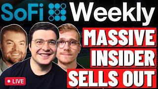 SOFI BREAKS LOWS AFTER MASSIVE INSIDER SELLING  SOFI WEEKLY