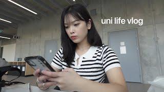 uni vlog  day in the life of a cs student working out again Japanese grocery store shopping