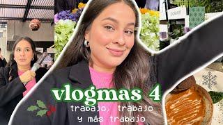 Vlogmas 4 Día super productivo Un día con mucho trabajo ValeHB