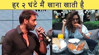 Ajay Devgn Trolls Esha Gupta On Her Eating Habits