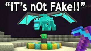 The FUNNIEST FAKE Minecraft Speedruns...