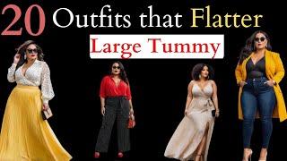 Dress To Impress Chic Outfits For Large Tummy