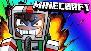 Minecraft Funny Moments - Marcel Blows Up The Moon Ad Astra Mod