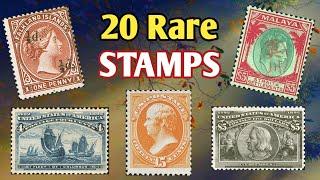 Most Expensive Stamps In The World - Episode 5  20 Ultra Rare Postage Stamps