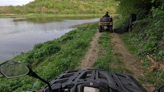 CAN-AM Outlander 1000 We went on a little tour