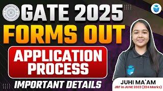 GATE 2025 Notification Out  GATE Exam Application Process with Important Details  Juhi Mam JRFAdda