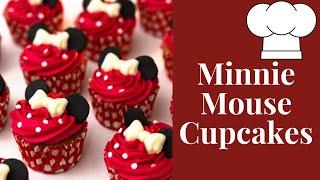 Minnie Mouse Cupcakes Recipe  #FoodRecipes #CupcakeRecipes