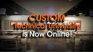 Custom Technical University is now Online Anytime intro