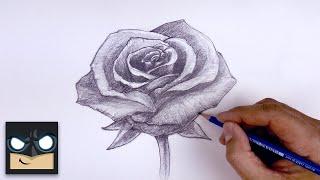 How To Draw A Rose  Mother’s Day Sketch Tutorial