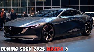 All-New 2025 Mazda 6 Revealed  Review - Release And Date 