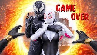 TEAM SPIDER-MAN vs ZOMBIE SUPERHERO In Real Life LATE FOR MARVEL ParkourPOV Movie