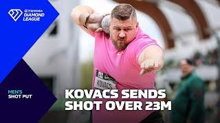 HUGE throw from Joe Kovacs sees him take his 4th Prefontaine Classic victory - Wanda Diamond League