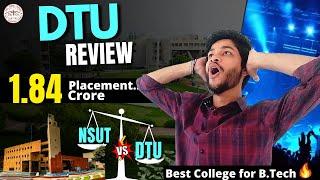 DTU is best  1.84 Crore Package  24 LPA Average Package  Best College for B.Tech